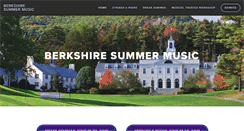 Desktop Screenshot of berkshiresummermusic.org